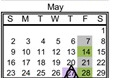 District School Academic Calendar for Declo Senior High School for May 2027