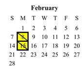 District School Academic Calendar for Chaffey High for February 2027