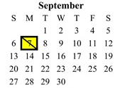District School Academic Calendar for Chaffey High for September 2026