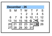 District School Academic Calendar for Navarrete Elementary for December 2026