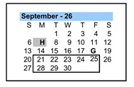 District School Academic Calendar for Navarrete Elementary for September 2026