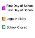 District School Academic Calendar Legend for Boys Republic High