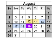District School Academic Calendar for Pleasant Hill Elementary School for August 2026
