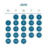 District School Academic Calendar for Steele Elementary School for June 2027