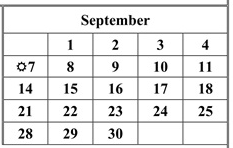 District School Academic Calendar for King (martin Luther) High (CONT.) for September 2026