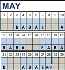 District School Academic Calendar for Mt High Shoupp K-6 for May 2027