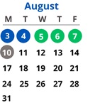 District School Academic Calendar for Horace Mann Montessori Elementary School for August 2026