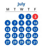 District School Academic Calendar for Horace Mann Montessori Elementary School for July 2026