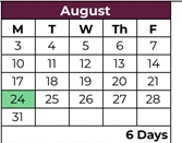 District School Academic Calendar for Margaret Keating Elementary for August 2026