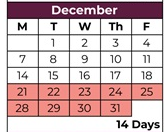 District School Academic Calendar for Margaret Keating Elementary for December 2026