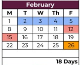 District School Academic Calendar for Margaret Keating Elementary for February 2027