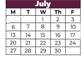 District School Academic Calendar for Margaret Keating Elementary for July 2026