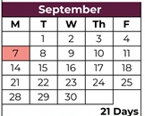 District School Academic Calendar for Margaret Keating Elementary for September 2026