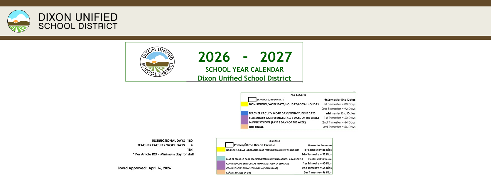 District School Academic Calendar Key for Gretchen Higgins Elementary