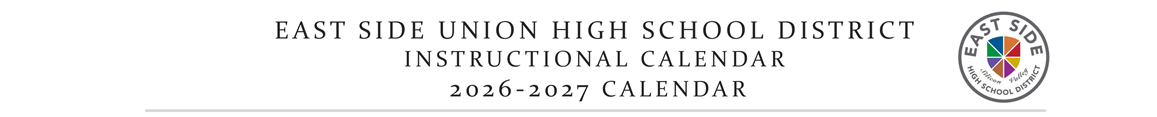 District School Academic Calendar for Escuela Popular Accelerated Family Learning