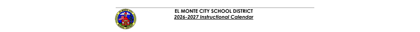 District School Academic Calendar for Cleminson Elementary