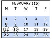 District School Academic Calendar for Lassen View Elementary for February 2027