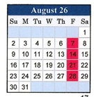 District School Academic Calendar for Van Stone Elementary for August 2026