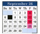 District School Academic Calendar for Van Stone Elementary for September 2026