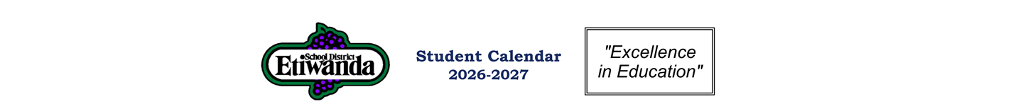 District School Academic Calendar for Etiwanda Intermediate