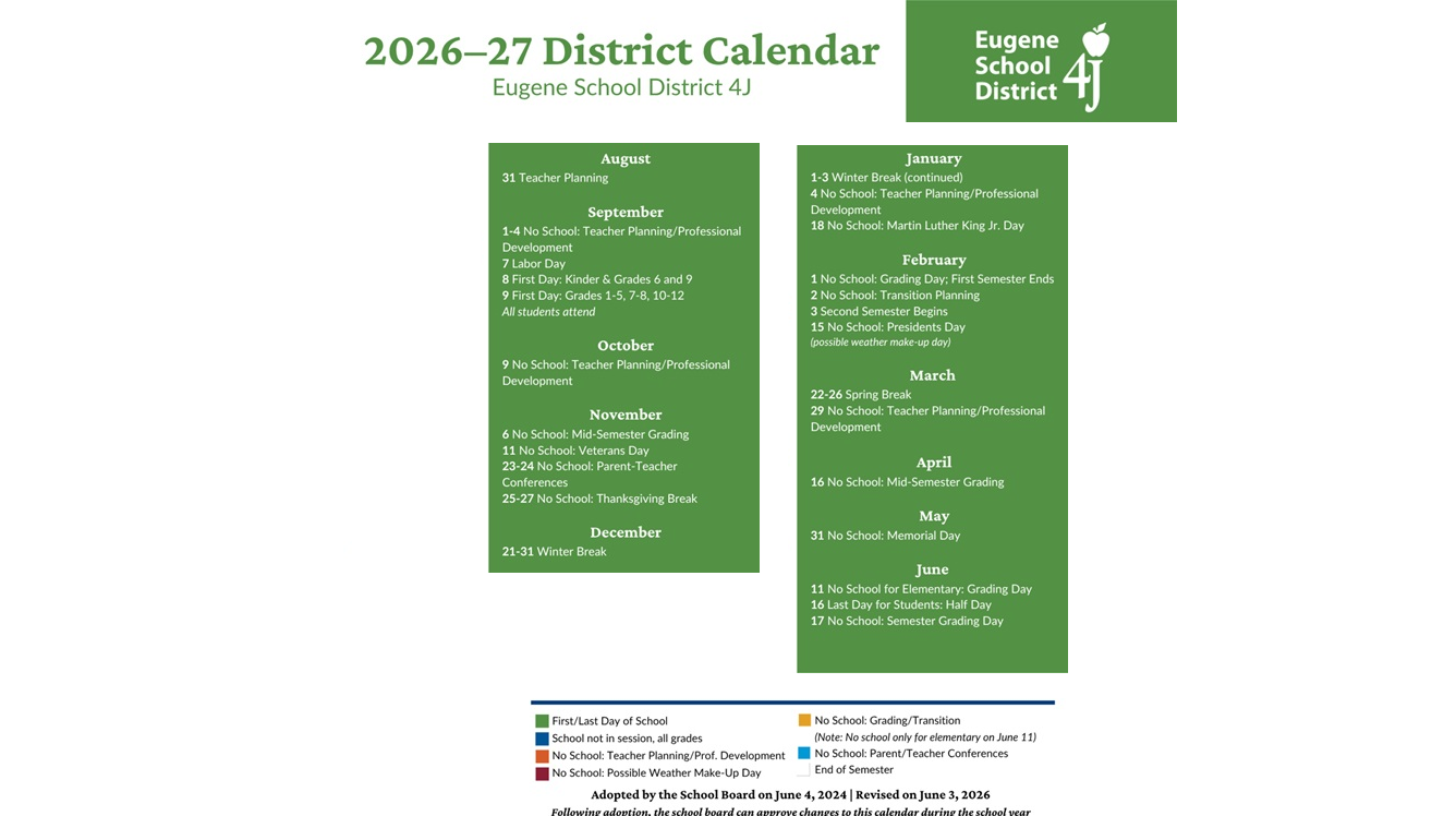 District School Academic Calendar Key for Charlemagne At Fox Hollow Elementary School