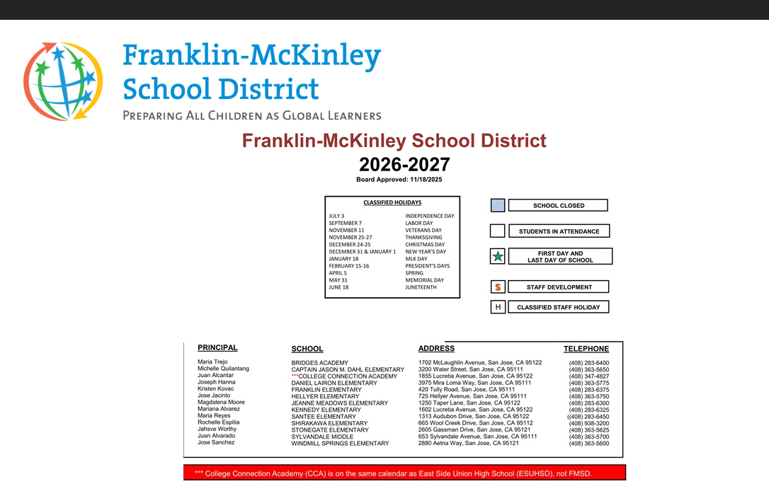 District School Academic Calendar Key for Fair (J. Wilbur) Junior High
