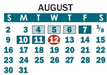 District School Academic Calendar for Catawba Heights Elementary for August 2026