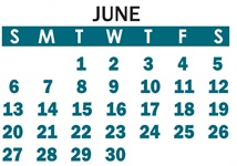 District School Academic Calendar for Catawba Heights Elementary for June 2027