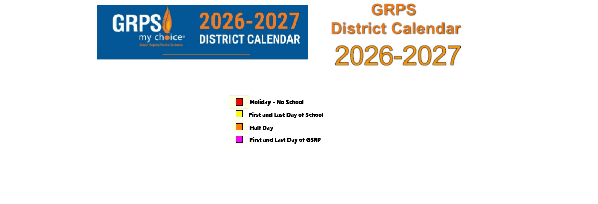 District School Academic Calendar Key for Shared Time