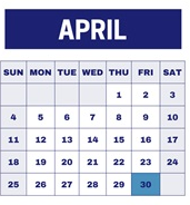 District School Academic Calendar for Langlade Elementary for April 2027