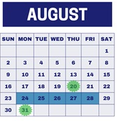 District School Academic Calendar for Langlade Elementary for August 2026