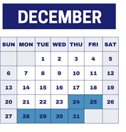 District School Academic Calendar for Langlade Elementary for December 2026