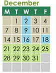 District School Academic Calendar for Horizon Elementary for December 2026