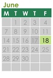 District School Academic Calendar for Horizon Elementary for June 2027