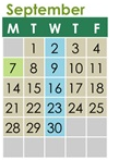 District School Academic Calendar for Horizon Elementary for September 2026