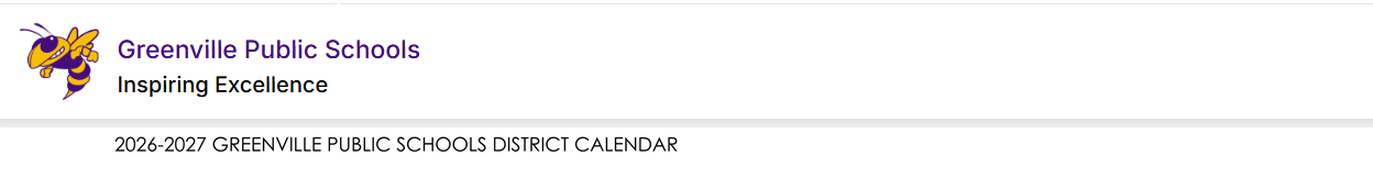 District School Academic Calendar for Lucy Webb Elementary School