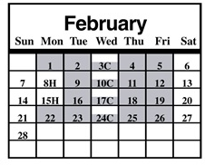 District School Academic Calendar for Lime Street Elementary for February 2027