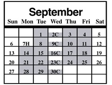 District School Academic Calendar for Lime Street Elementary for September 2026