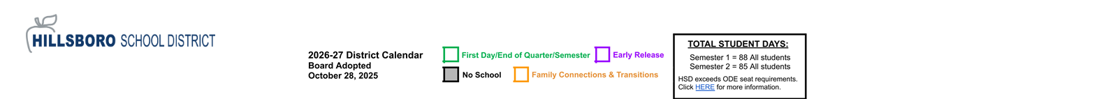 District School Academic Calendar Key for Reedville Elementary School