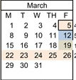 District School Academic Calendar for Longfellow Elementary School for March 2027
