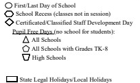 District School Academic Calendar Legend for Hillcrest High (CONT.)