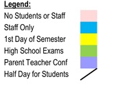 District School Academic Calendar Legend for West Jackson Learning Center