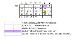 District School Academic Calendar for Mountain View (ALTER.) for June 2027