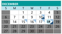 District School Academic Calendar for Lower Lake High for December 2026