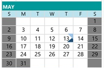 District School Academic Calendar for Lower Lake High for May 2027