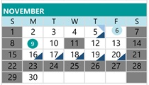 District School Academic Calendar for Lower Lake High for November 2026