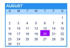 District School Academic Calendar for Green (william) Elementary for August 2026
