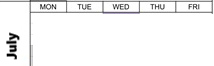 District School Academic Calendar for Toledo Elementary School for July 2026