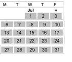 District School Academic Calendar for Avalon (k-12) for July 2026