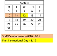District School Academic Calendar for Almond Elementary for August 2026